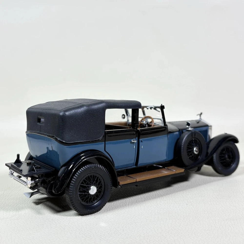 [Franklin] 1:24 Rolls-Royce 1929 Phantom I Blue Model Car Die-Cast