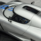 FrontiArt Koenigsegg 2013 Agera S Silver 1:18 – Resina de Modelo de Resina de Colección
