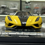 FrontiArt Koenigsegg 2016 Regera Yellow 1:18 – Collectible Resin Model Resin