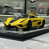 FrontiArt Koenigsegg 2016 Regera Yellow 1:18 – Collectible Resin Model Resin