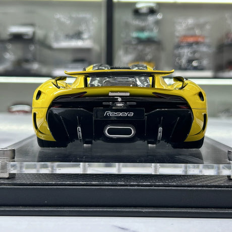 FrontiArt Koenigsegg 2016 Regera Yellow 1:18 – Resina modello in resina collezionabile