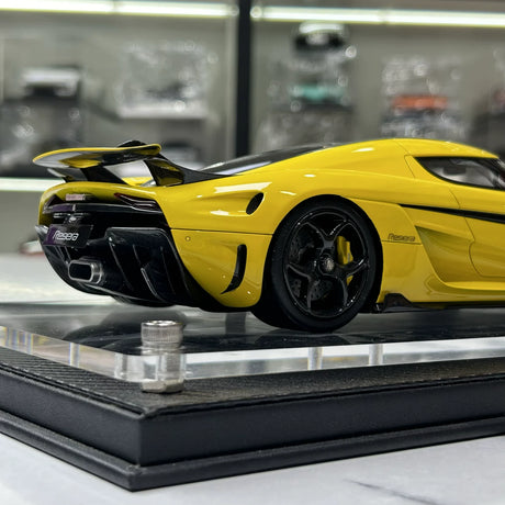 FrontiArt Koenigsegg 2016 Regera Yellow 1:18 – Resina modello in resina collezionabile