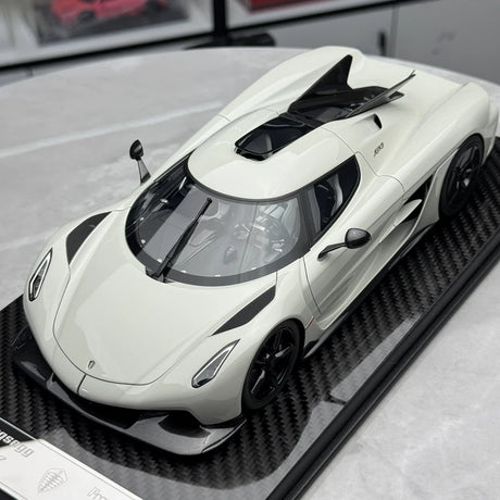 FrontiArt Koenigsegg 2020 Jesko Attack Battle Gray 1:18 – Resina modello in resina collezionabile