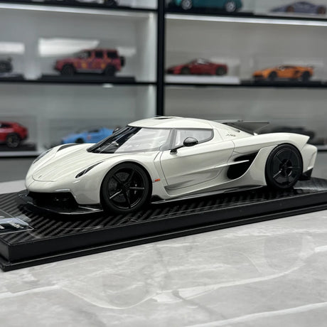 FrontiArt Koenigsegg 2020 Jesko Attack Battle Gray 1:18 – Resina modello in resina collezionabile