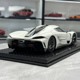 فرونتي آرت Koenigsegg 2020 Jesko أتاك باتل جراي 1:18 – نموذج راتنج قابل للجمع