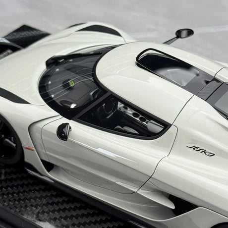 FrontiArt Koenigsegg 2020 Jesko Attack Battle Gray 1:18 – Resina modello in resina collezionabile