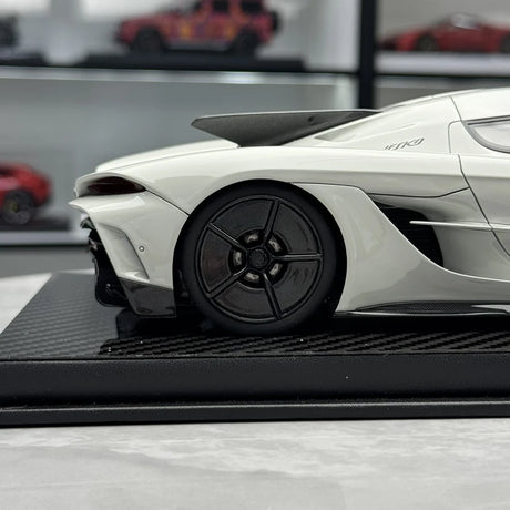 FrontiArt Koenigsegg 2020 Jesko Attack Battle Gray 1:18 – Resina modello in resina collezionabile