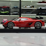 프론티아트 Koenigsegg 2020 Jesko 어택 칠리 레드 1:18 – 수집용 레진 모델 레진
