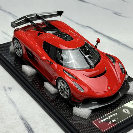 FrontiArt Koenigsegg 2020 Jesko Attack Chili Red 1:18 – Resina modello in resina collezionabile