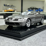 FrontiArt Mercedes-Benz 2003 SLR McLaren Silver 1:18 – Keräilyhartsimallihartsi