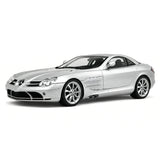 FrontiArt Mercedes-Benz 2003 SLR McLaren Silver 1:18 – Keräilyhartsimallihartsi