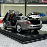 FrontiArt Mercedes-Benz 2003 SLR McLaren Silver 1:18 – Keräilyhartsimallihartsi