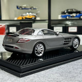 FrontiArt Mercedes-Benz 2003 SLR McLaren Silver 1:18 – Keräilyhartsimallihartsi
