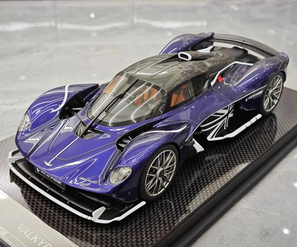 [Frontiart] 1:18 Aston Martin 2021 Valkyrie Blue Model Car Resin