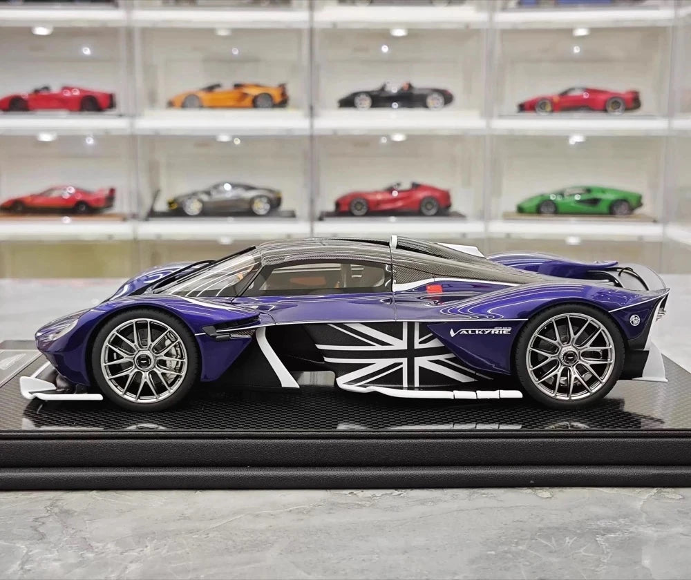 [Frontiart] 1:18 Aston Martin 2021 Valkyrie Blue Model Car Resin