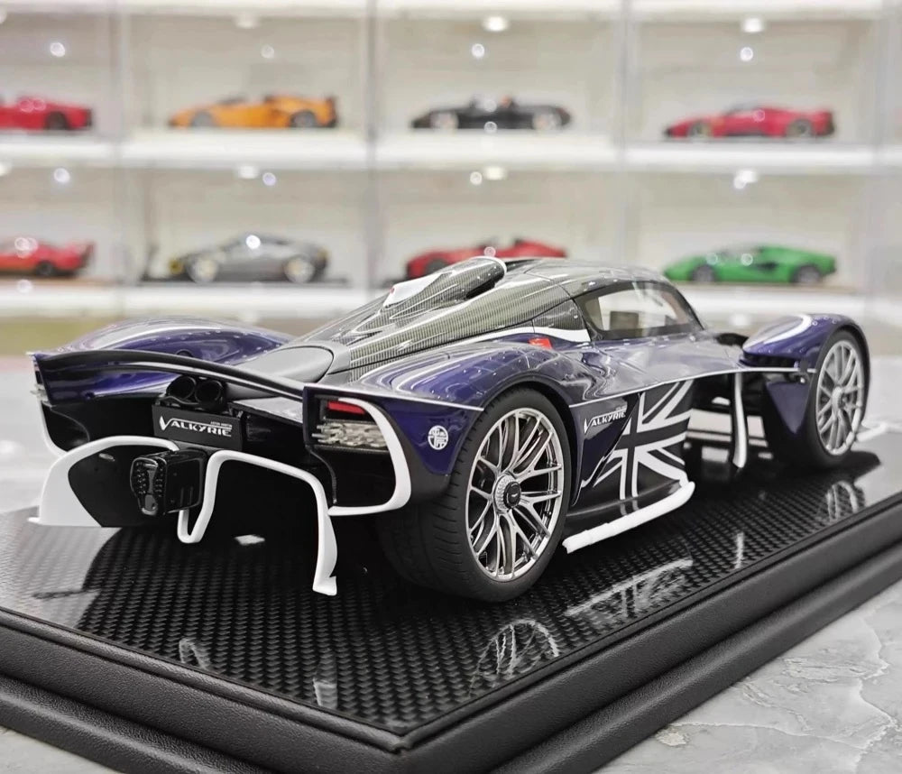 [Frontiart] 1:18 Aston Martin 2021 Valkyrie Blue Model Car Resin