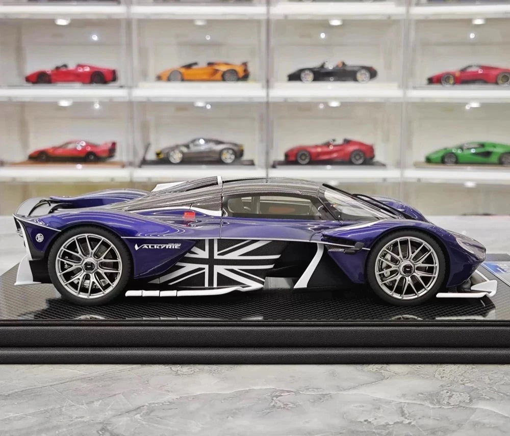[Frontiart] 1:18 Aston Martin 2021 Valkyrie Blue Model Car Resin