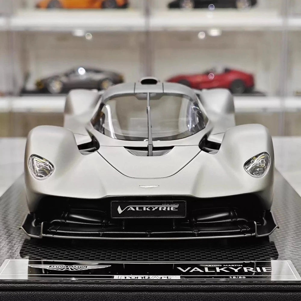 [Frontiart] 1:18 Aston Martin 2021 Valkyrie Silver Model Car Resin