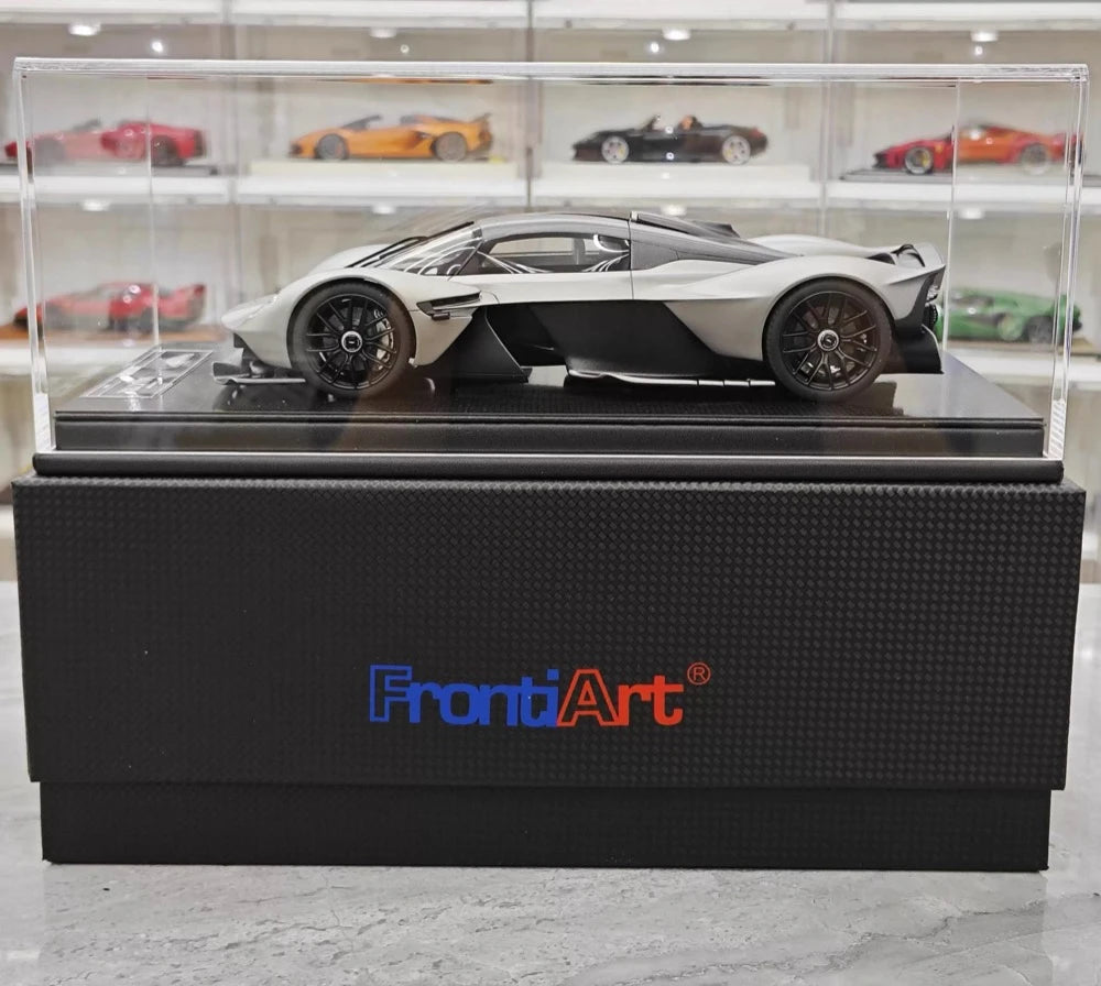 [Frontiart] 1:18 Aston Martin 2021 Valkyrie argento modellino di auto resina