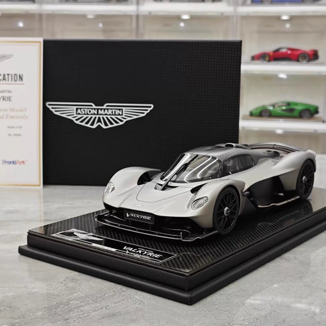 [Frontiart] 1:18 Aston Martin 2021 Valkyrie Silver Model Car Resin