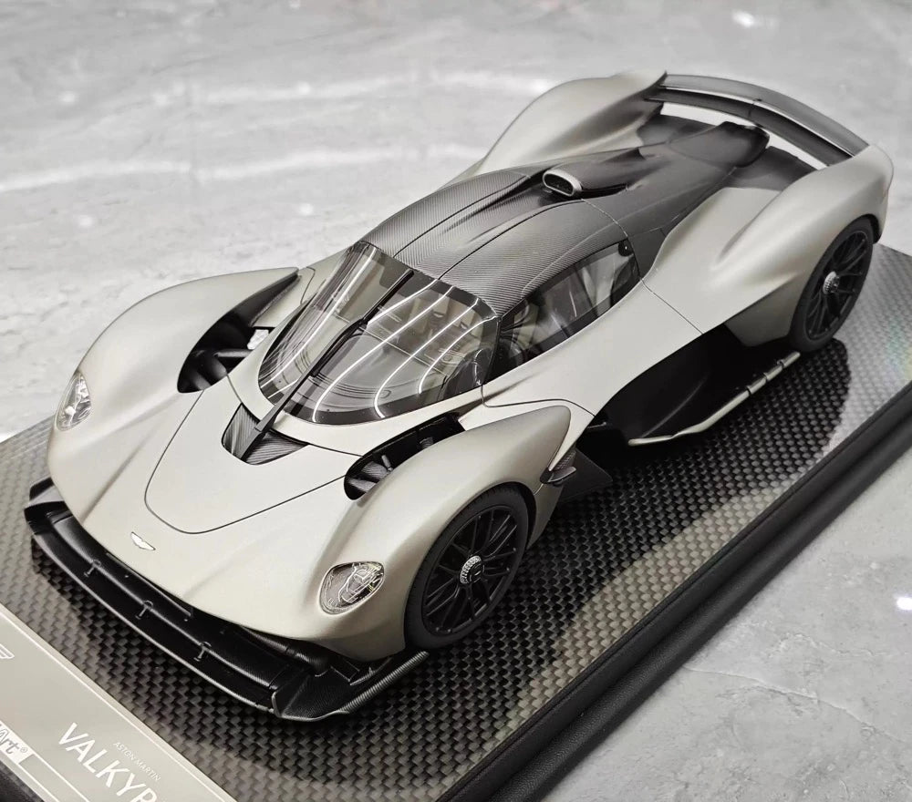[Frontiart] 1:18 Aston Martin 2021 Valkyrie Silver Model Car Resin