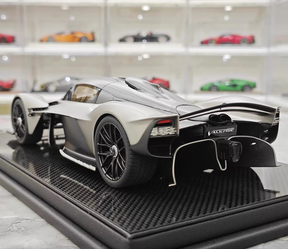 [Frontiart] 1:18 Aston Martin 2021 Valkyrie argento modellino di auto resina