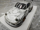 [FuelMe] 1:18 Porsche 1994 911 Carrera 993 RWB Silver Model Car Resin
