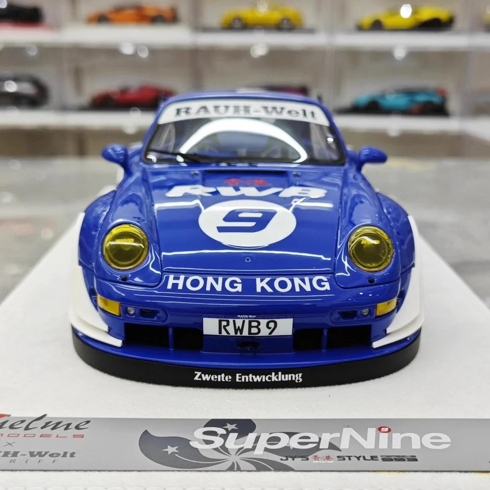 [FuelMe] 1:18 Porsche 1995 993 RWB Hong Kong modellino di auto resina