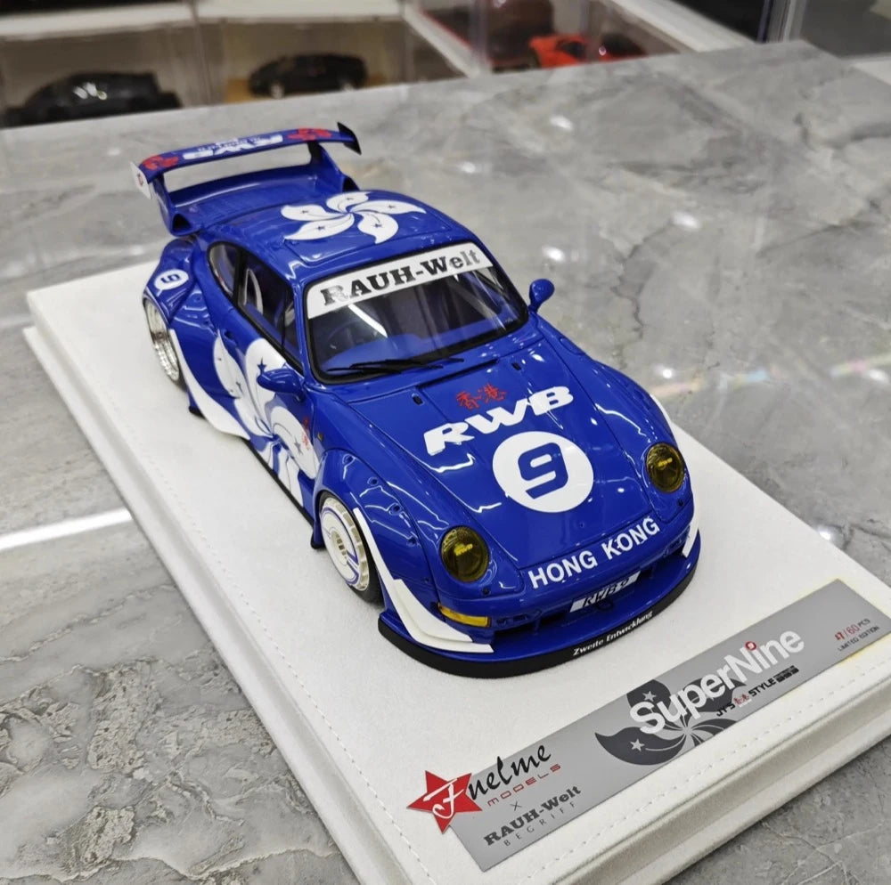 [FuelMe] 1:18 Porsche 1995 993 RWB Hong Kong modelauto Hars