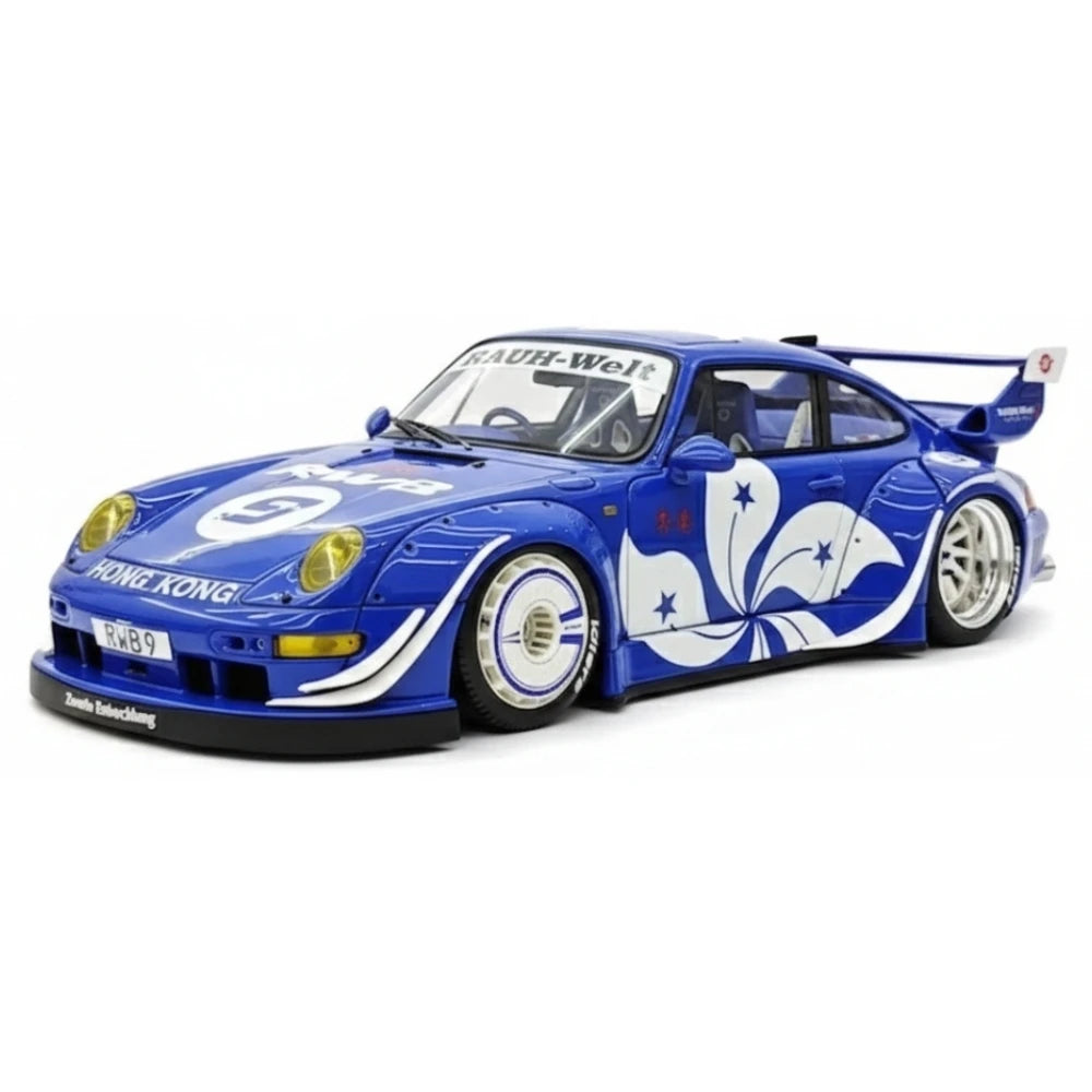 [FuelMe] 1:18 Porsche 1995 993 RWB Hong Kong modellino di auto resina