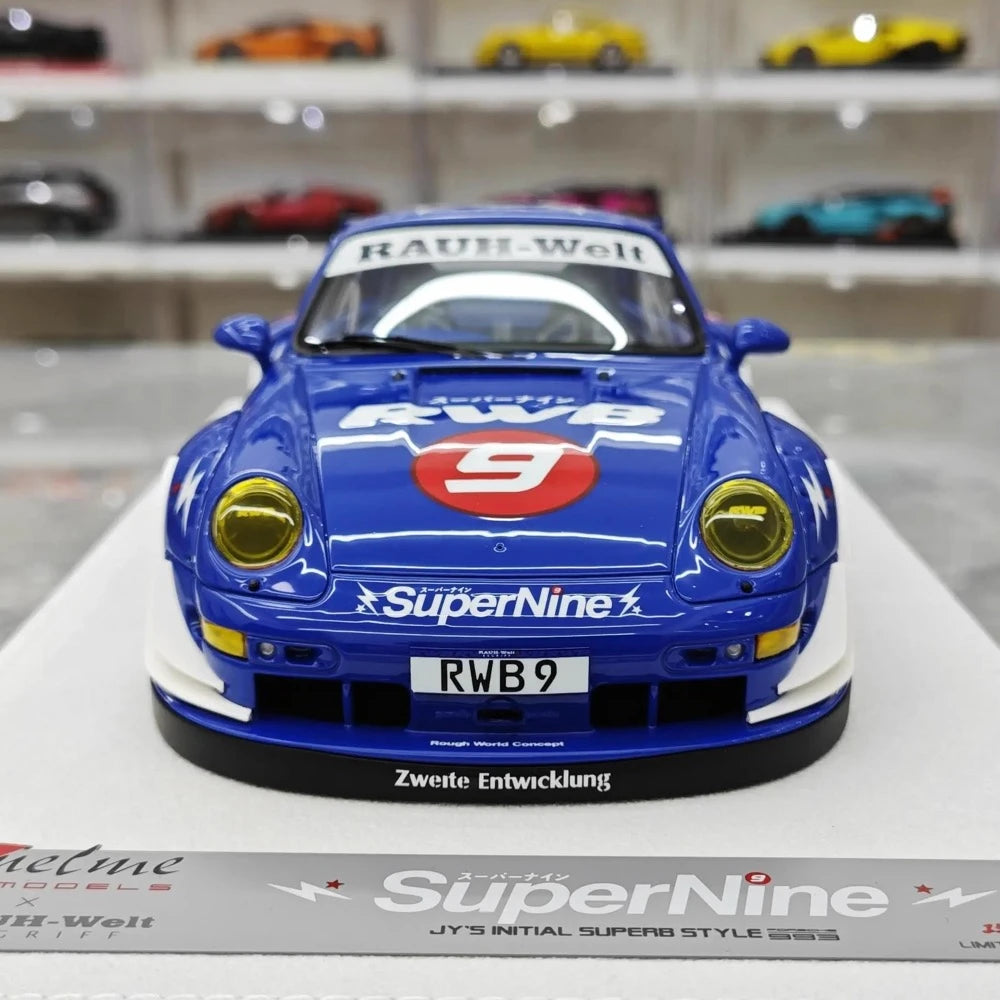 [FuelMe] 1:18 Porsche 1995 993 RWB SuperNine Model Car Resin
