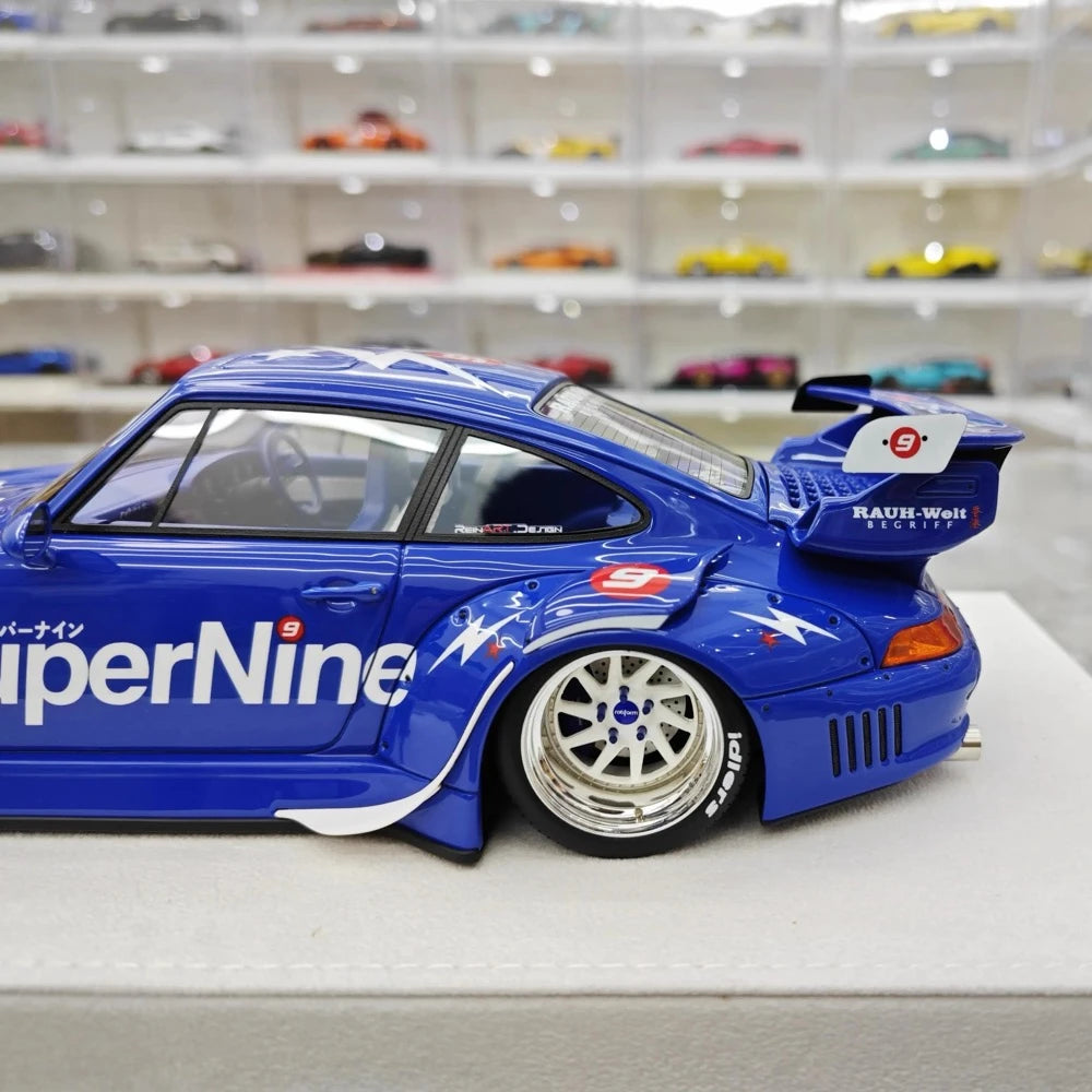 [FuelMe] 1:18 Porsche 1995 993 RWB SuperNine Model Car Resin