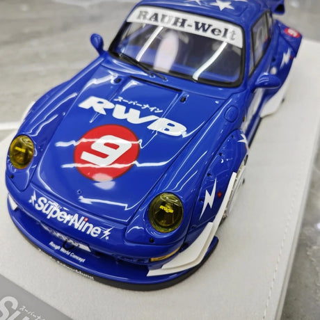 [FuelMe] 1:18 Porsche 1995 993 RWB SuperNine voiture miniature Resin