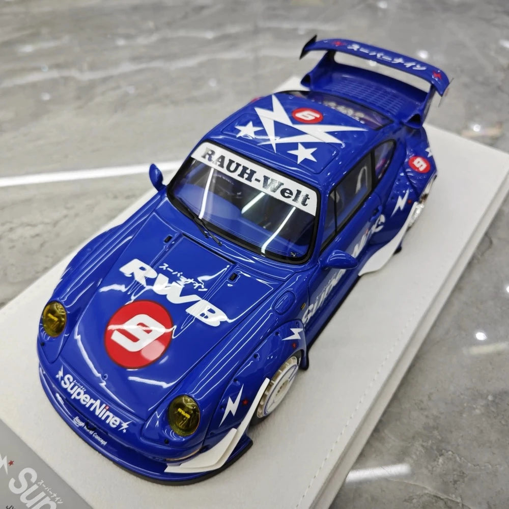 [FuelMe] 1:18 Porsche 1995 993 RWB SuperNine Model Car Resin