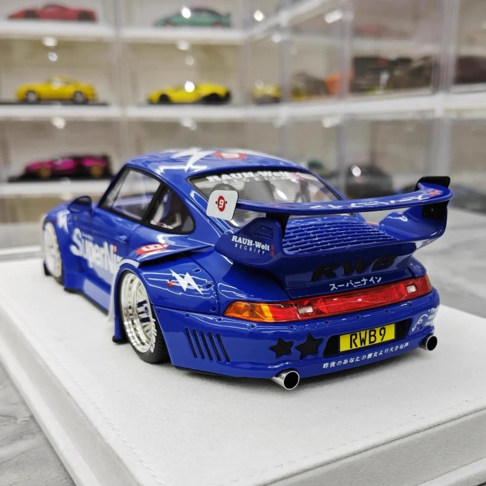 [FuelMe] 1:18 Porsche 1995 993 RWB SuperNine Model Car Resin
