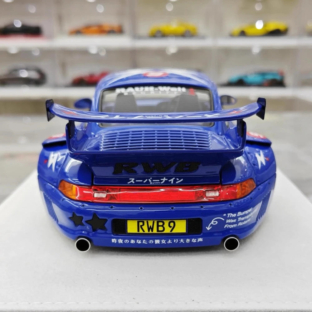 [FuelMe] 1:18 Porsche 1995 993 RWB SuperNine Model Car Resin