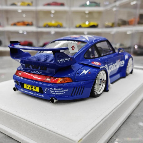 [FuelMe] 1:18 Porsche 1995 993 RWB SuperNine voiture miniature Resin
