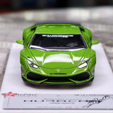 [FuelMe] 1:43 Lamborghini 2015 Huracan LP610-4 Liberty Walk Green Model Car Resin