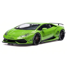 [FuelMe] 1:43 Lamborghini 2015 Huracan LP610-4 Liberty Walk Green Model Car Resin