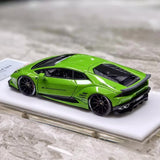 [FuelMe] 1:43 Lamborghini 2015 Huracan LP610-4 Liberty Walk Green Model Car Resin