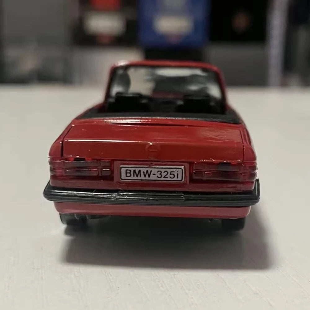 [GAMA] 1:43 BMW 1987 E30 325i Cabrio Red Model Car Die-Cast