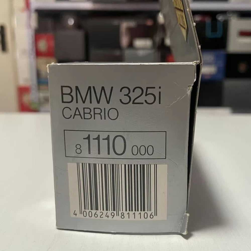 [GAMA] 1:43 BMW 1987 E30 325i Cabrio Red Model Car Die-Cast