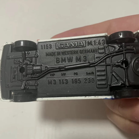 [GAMA] 1:43 BMW 1992 E30 M3 DTM Warsteiner #12 Model Car Die-Cast