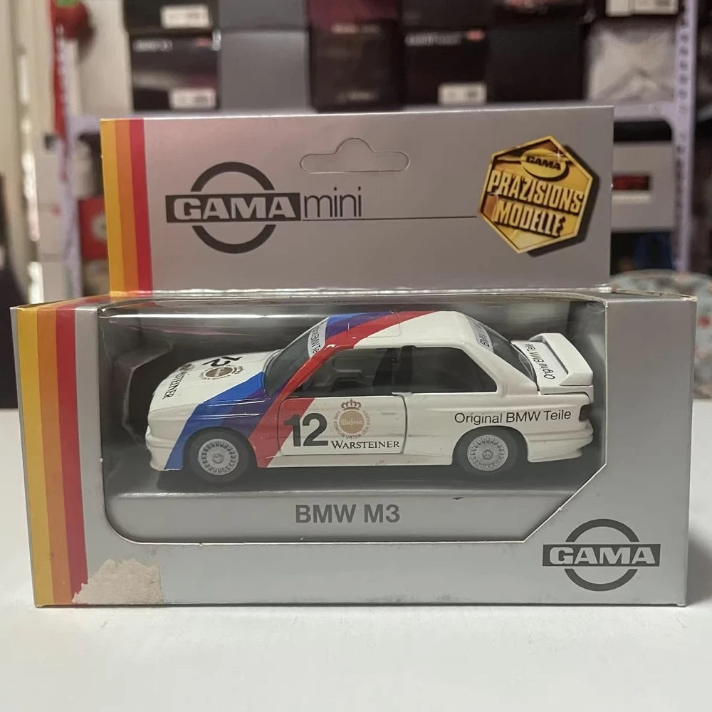 [GAMA] 1:43 BMW 1992 E30 M3 DTM Warsteiner #12 Model Car Die-Cast