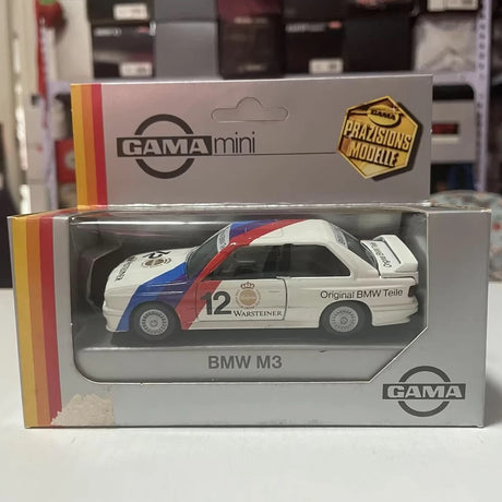[GAMA] 1:43 BMW 1992 E30 M3 DTM Warsteiner #12 Model Car Die-Cast