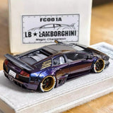 [GARAGE] 1:43 Lamborghini 2009 Murcielago LP640-4 LB-WORKS Purple Model Car Resin