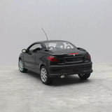 [GATE] 1:18 Peugeot 2001 206CC Cabriolet noir voiture miniature Die-Cast