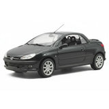 [GATE] 1:18 Peugeot 2001 206CC Cabriolet noir voiture miniature Die-Cast
