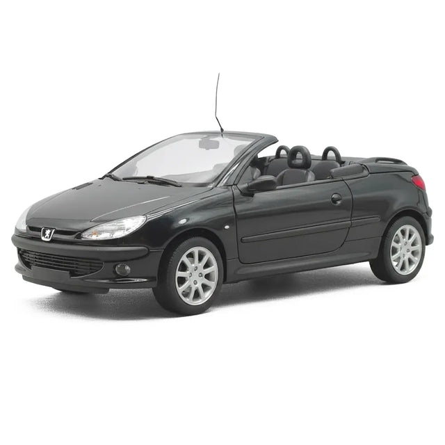 [GATE] 1:18 Peugeot 2001 206CC Cabriolet noir voiture miniature Die-Cast