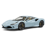 GH Ferrari 2019 F8 Tributo Ice Blue 1:18 – samlarobjekt resinmodellresin